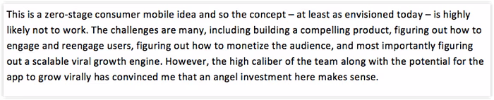 Periscope venture capital investment memo Periscope venture capital investment memo