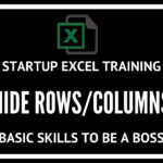 Hiding rows and columns