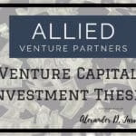 Allied Venture Partners Investment Thesis