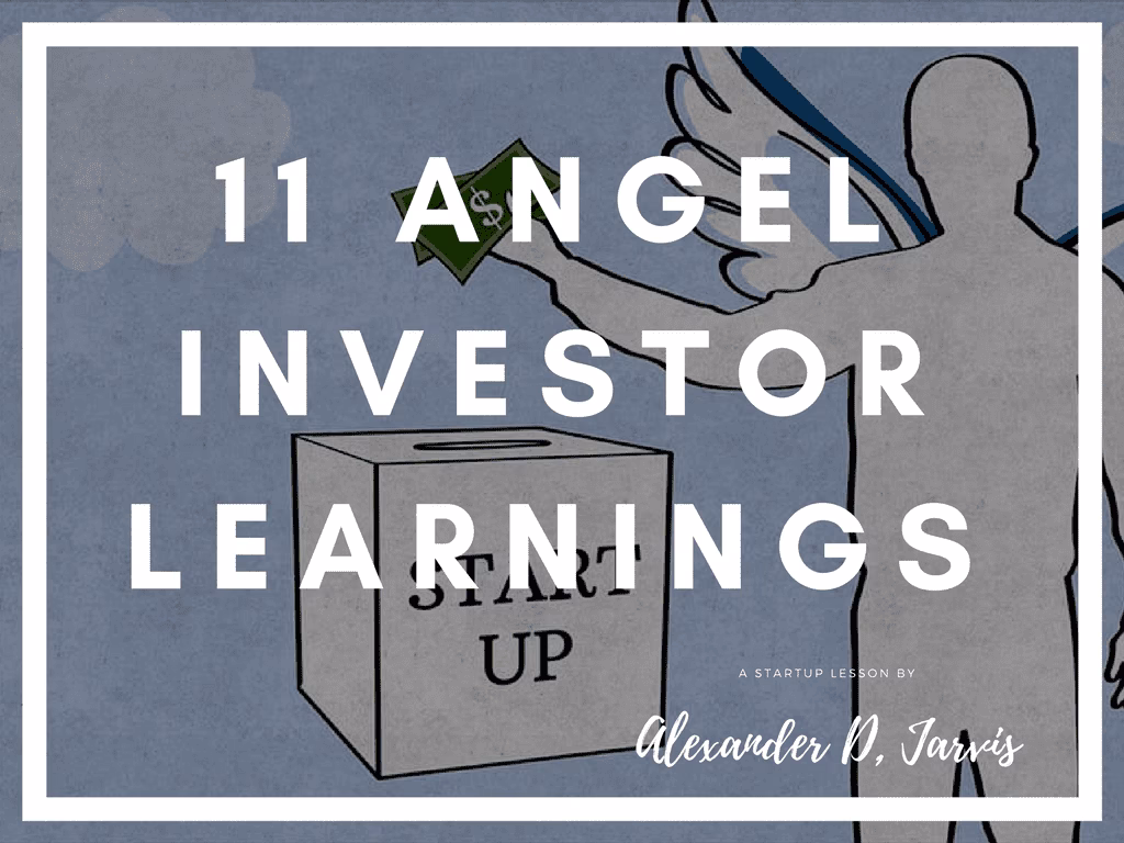 11 Angel investor learnings