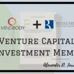 Bessemer venture capital investment memo mindbody