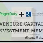 Bessemer venture capital investment memo pagerduty