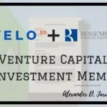 Bessemer venture capital investment memo velo