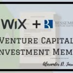 Bessemer venture capital investment memo wix