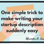 Startup description crunchbase