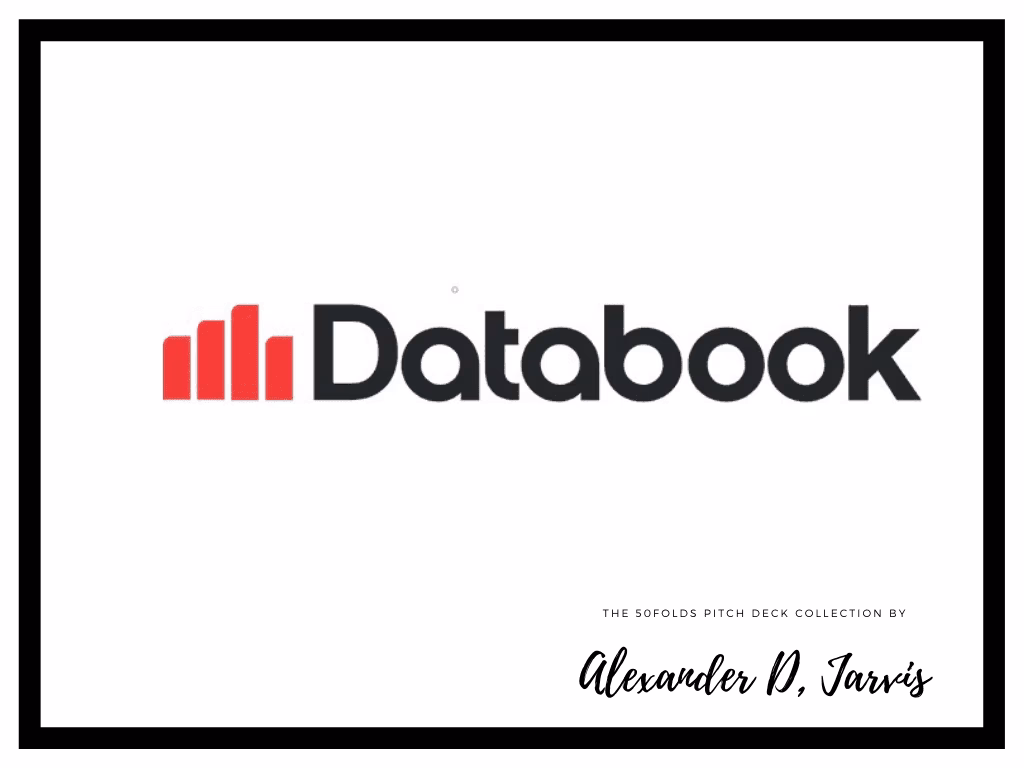 Databook pitch deck to raise $5m Seed round