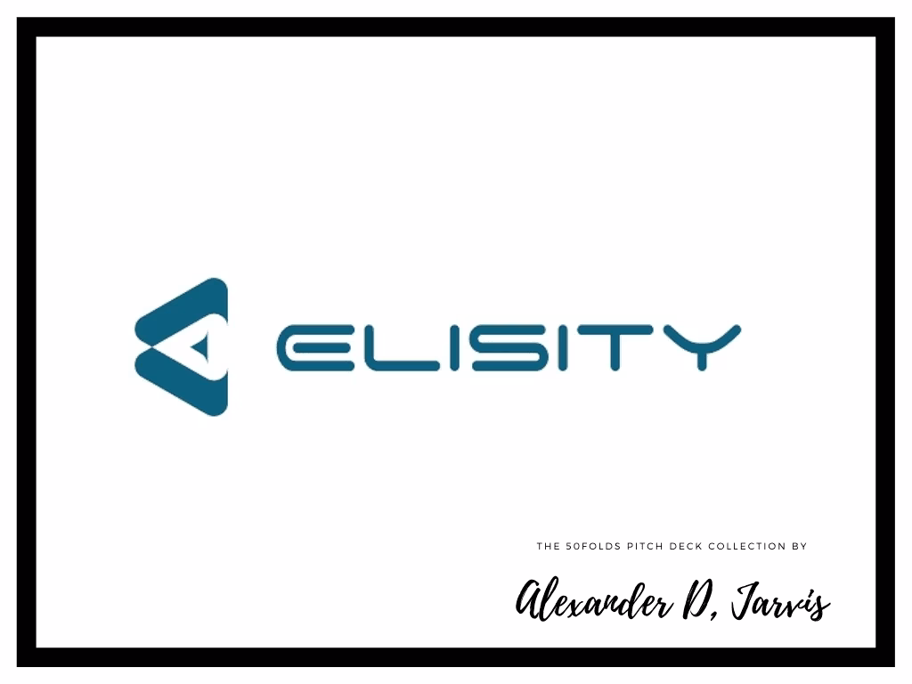 Elisity Pitch Deck to Raise $7.5m Seed Round