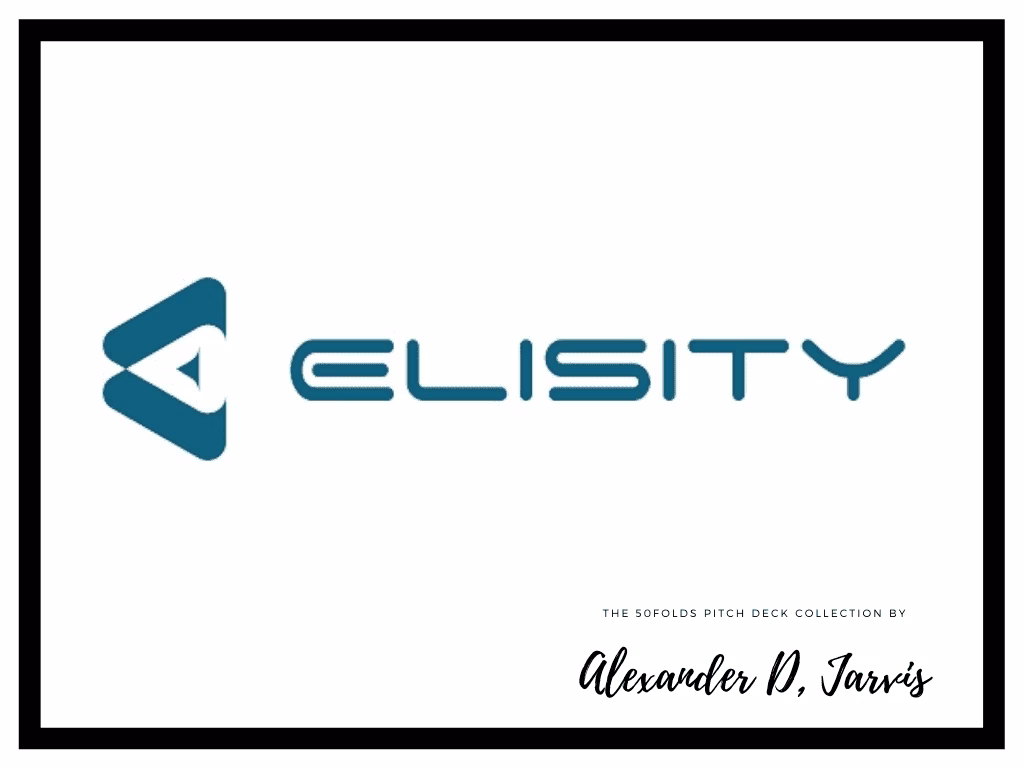 Elisity pitch deck to raise $26m Series-A round