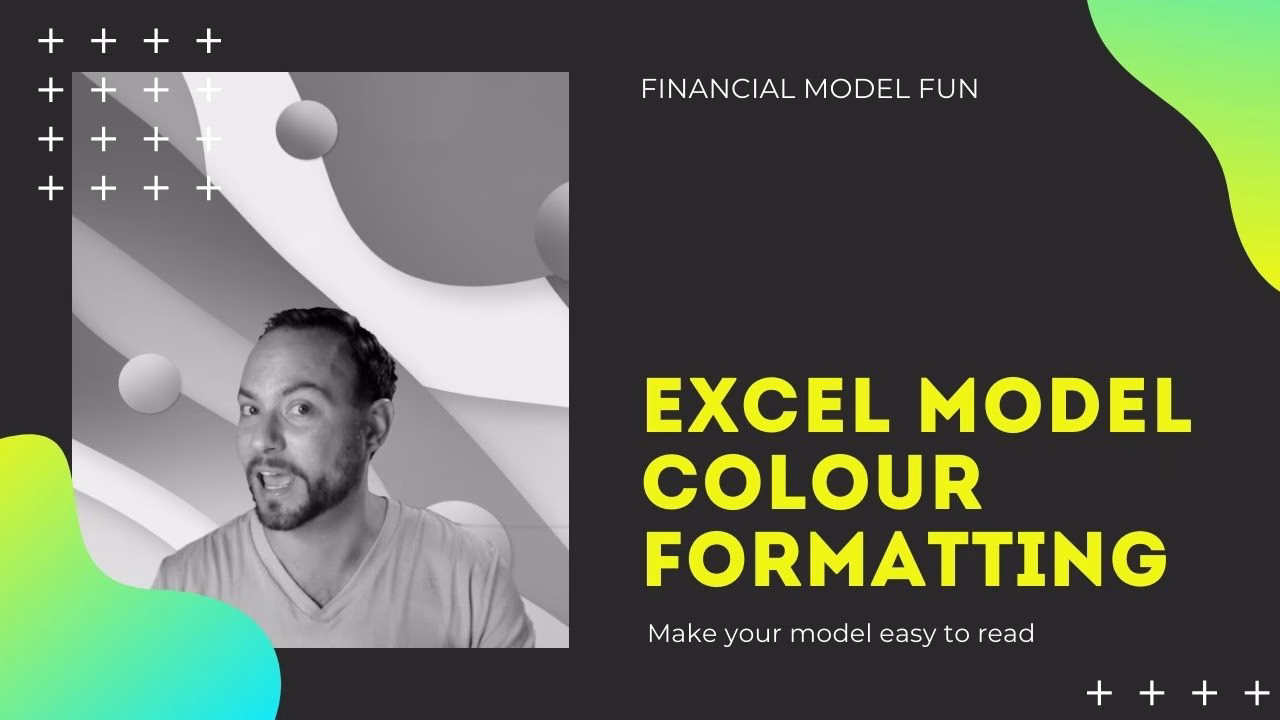 Excel financial model formatting guide
