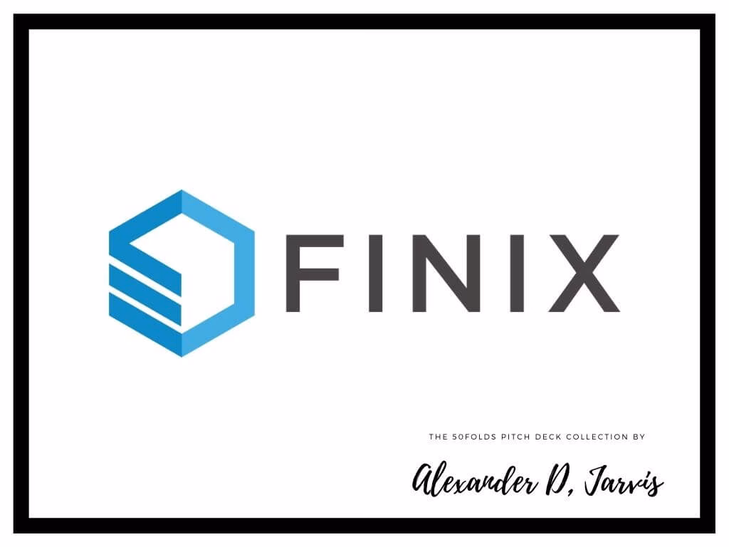 Finix Pitch Deck to Raise $30m Series-B