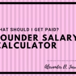 Founder salary sheet