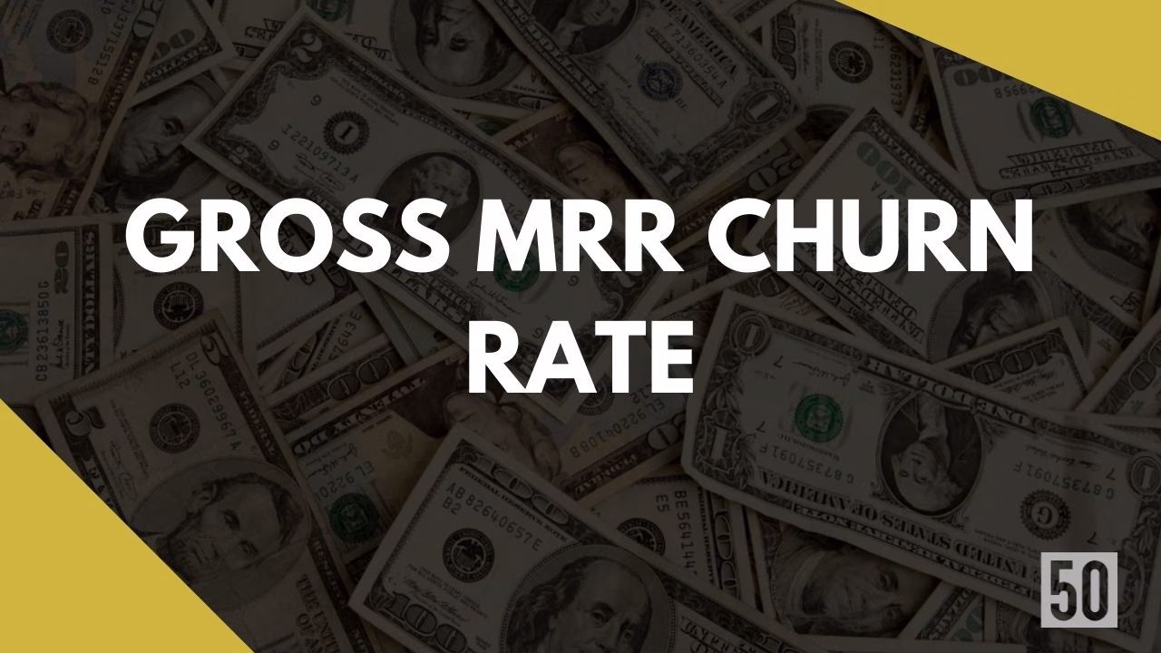 What is Gross MRR Churn Rate? What is the formula and why it is important