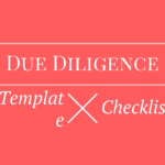Due diligence checklist template fundraise startup vc investor