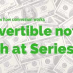 Percentage convertible note