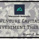 Mammoth scientific investment thesis