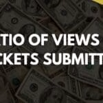Ratio of Views vs Tickets submitted