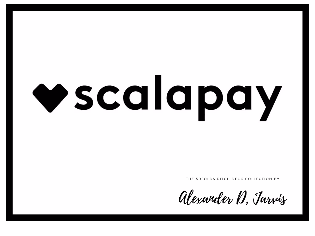 Scalapay Pitch Deck to Raise $48m Seed Round