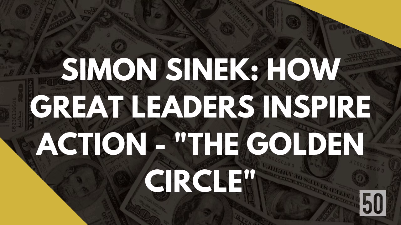 Simon Sinek: How great leaders inspire action - "The Golden Circle"