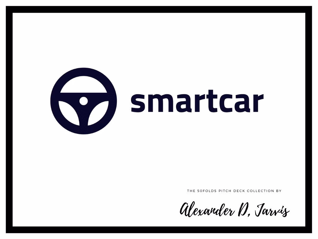 Smartcar pitch deck to raise $2m Seed round