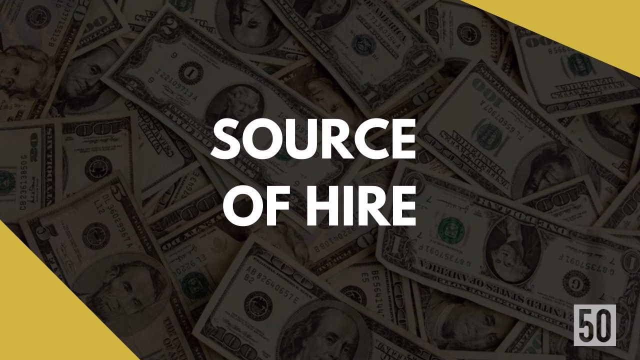 What is Source of Hire? What is the formula and why it is important