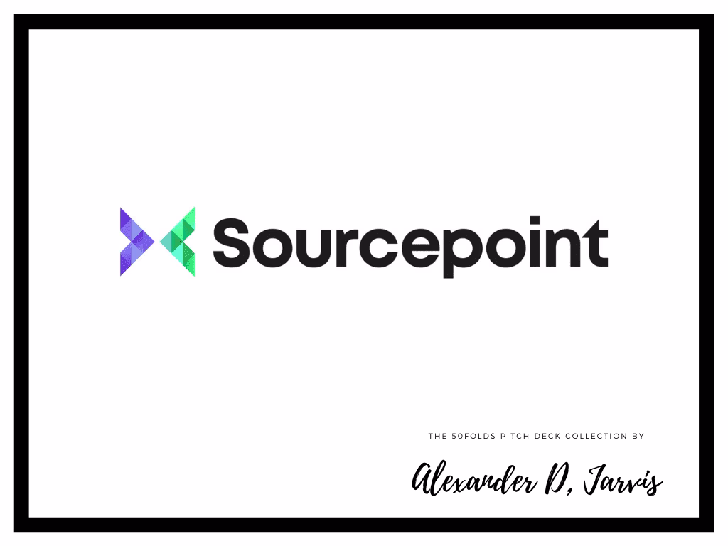 Sourcepoint Pitch Deck to Raise $17m Series-C Round