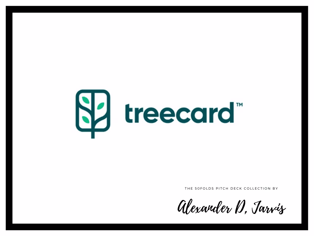 TreeCard pitch deck to raise $1m Seed round