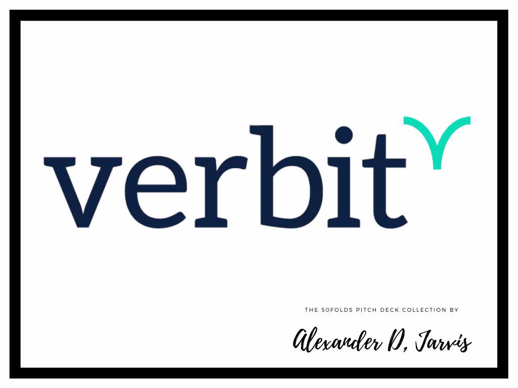 Verbit Pitch Deck to Raise $60m Series-C Round