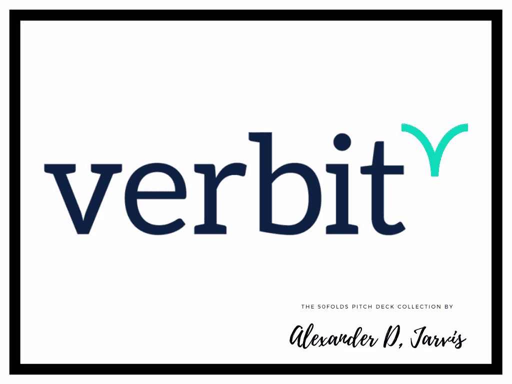 Verbit pitch deck to raise $157m Series-D round