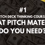 We never had a pitch deck