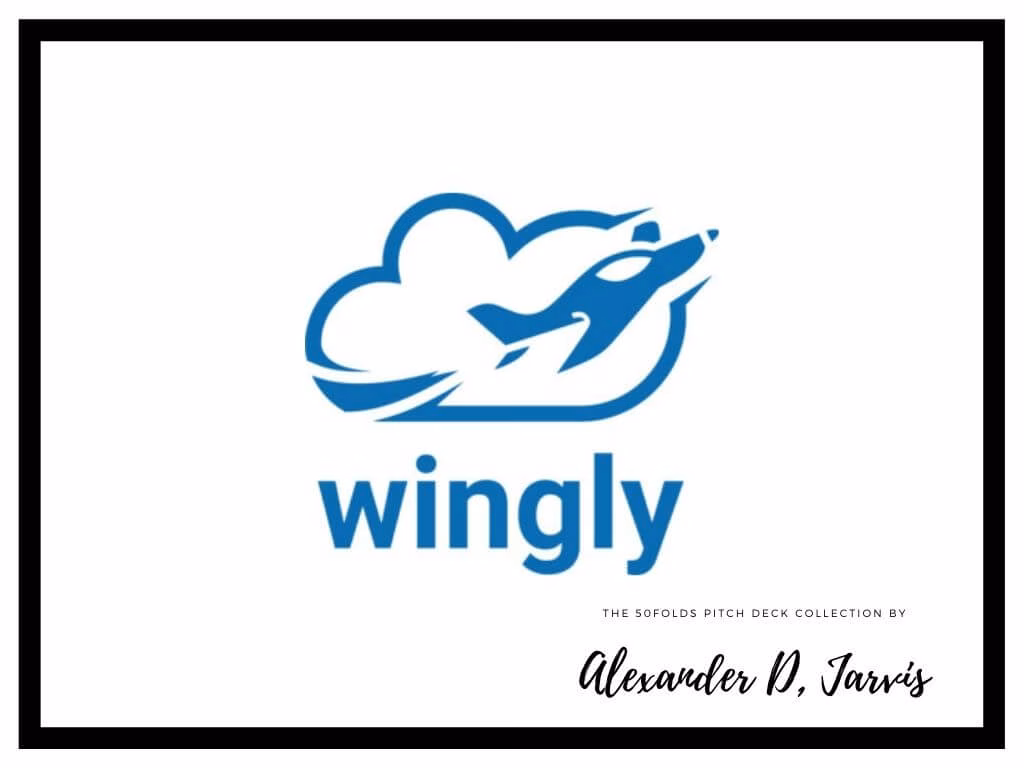 Wingly pitch deck to raise $3m series-a round