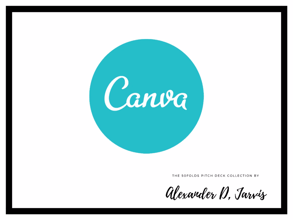 Canva Pitch Deck to Raise Seed Round Capital Investment