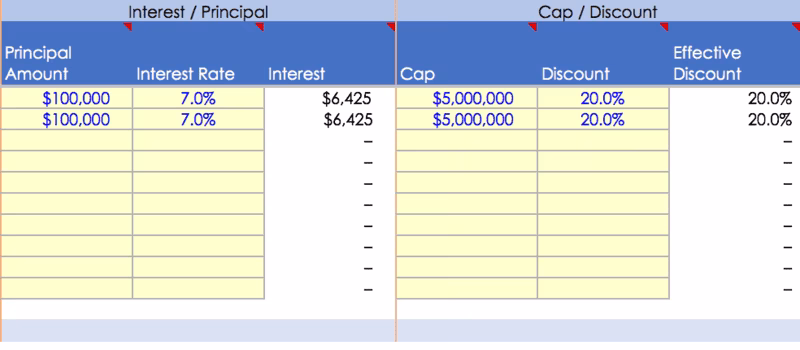 convertible notes and warrants convertible debt
