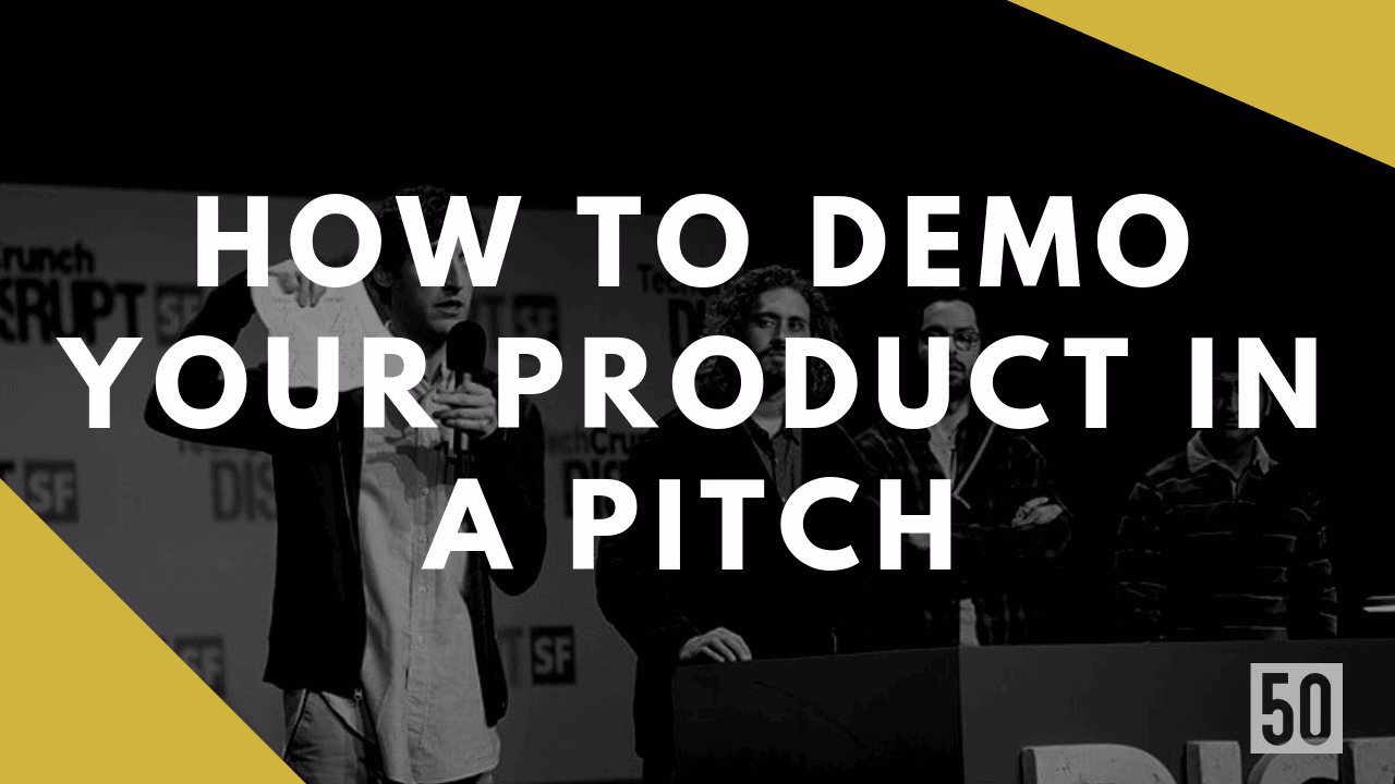 How to do a demo in a venture capital pitch