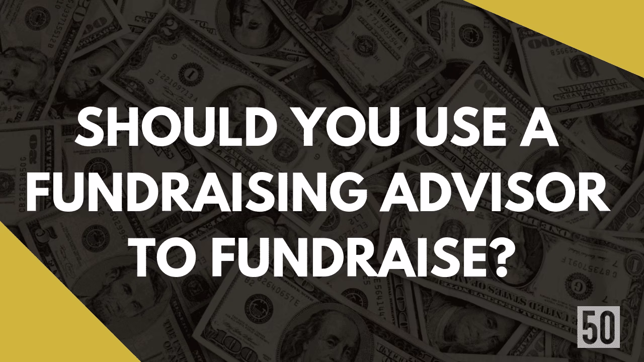 Should you use a professional fundraising advisor to raise your startup round?