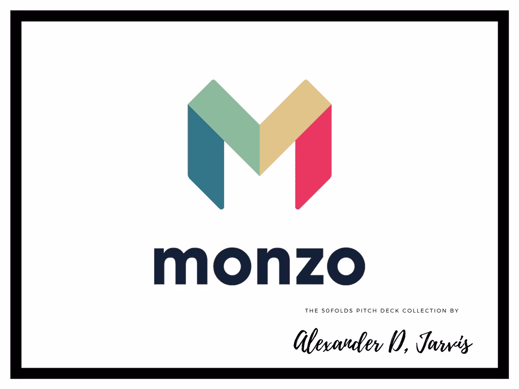 Monzo Pitch Deck to Raise Series-B Capital Investment