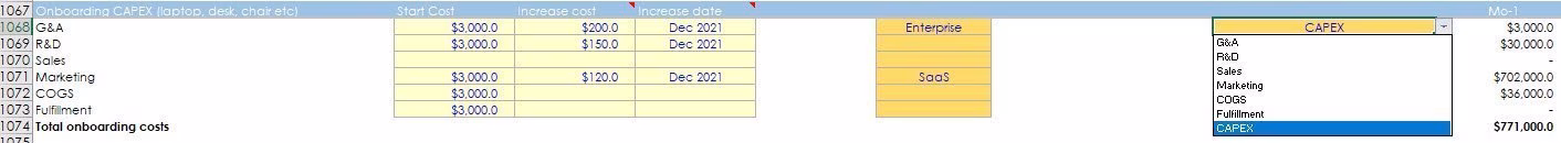 orange background dropdown