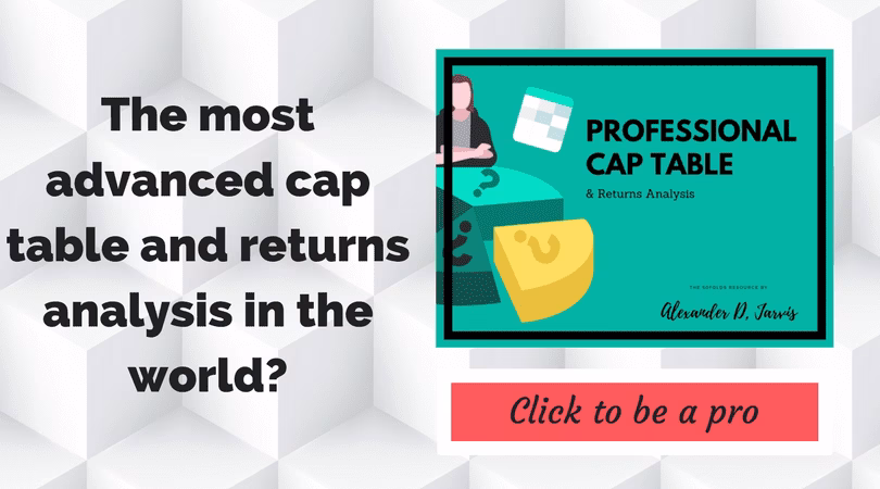 pro cap table model magnet