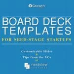 Board deck template seed stage