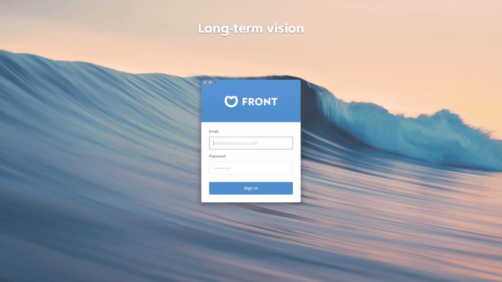 front pitch deck series-b startup 20
