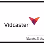 Vidcaster pitch deck logo