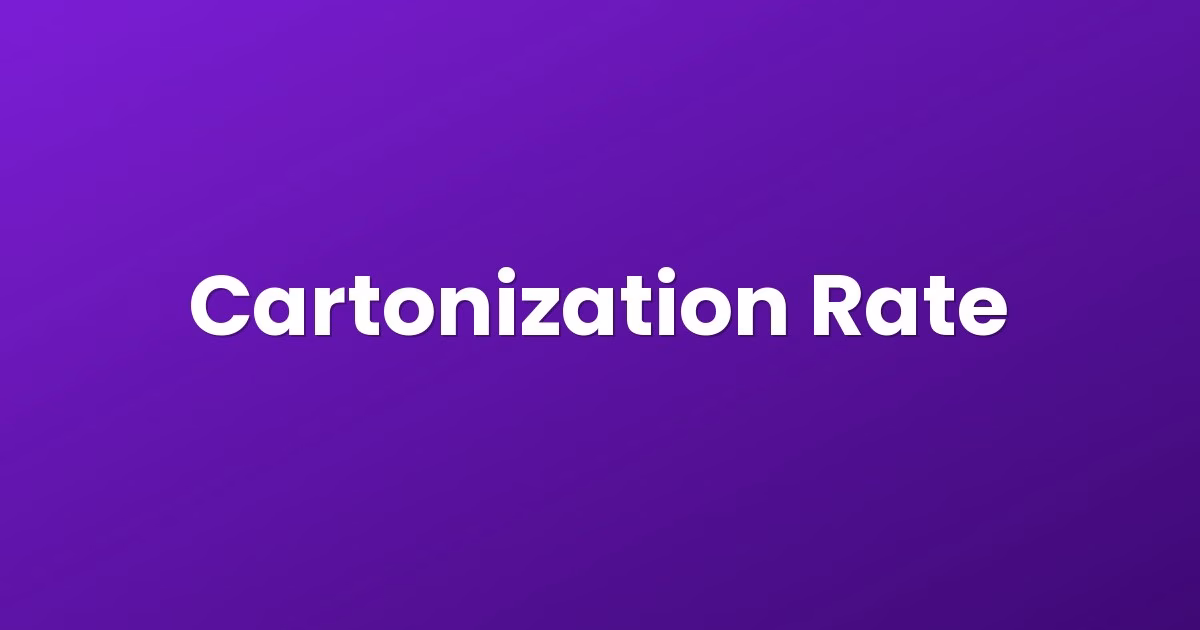 Cartonization Rate