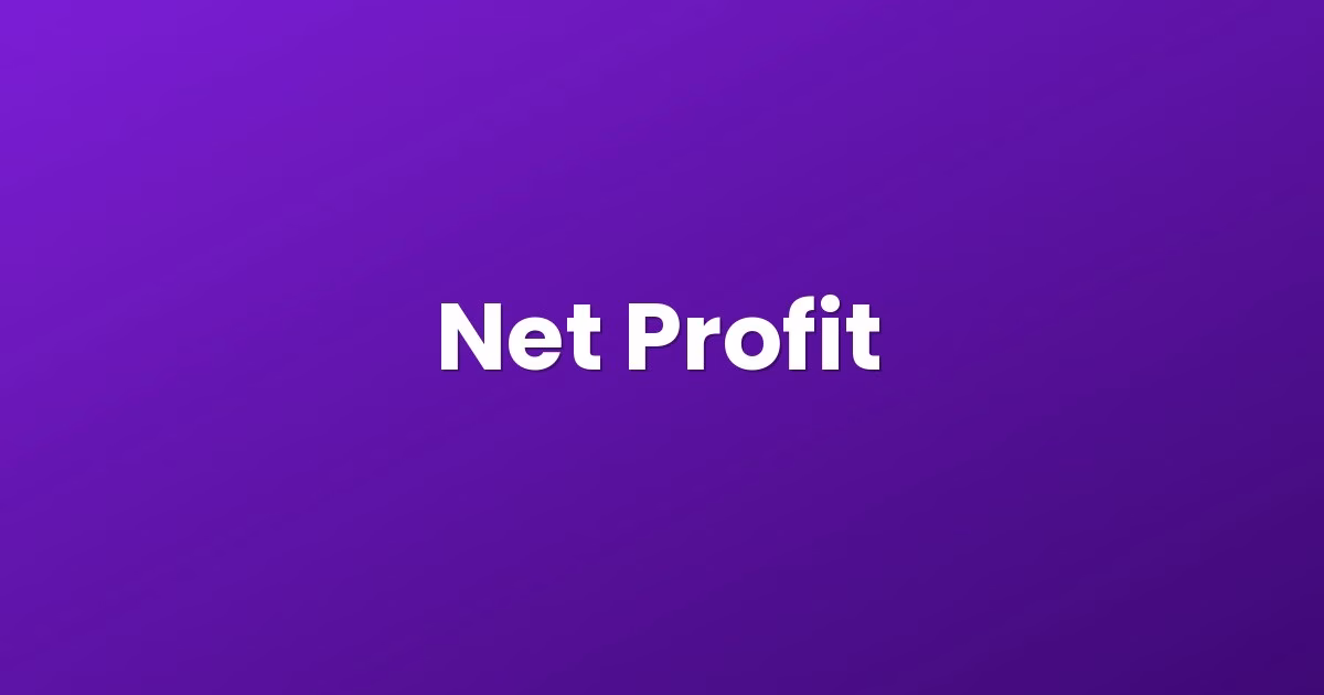 Net Profit