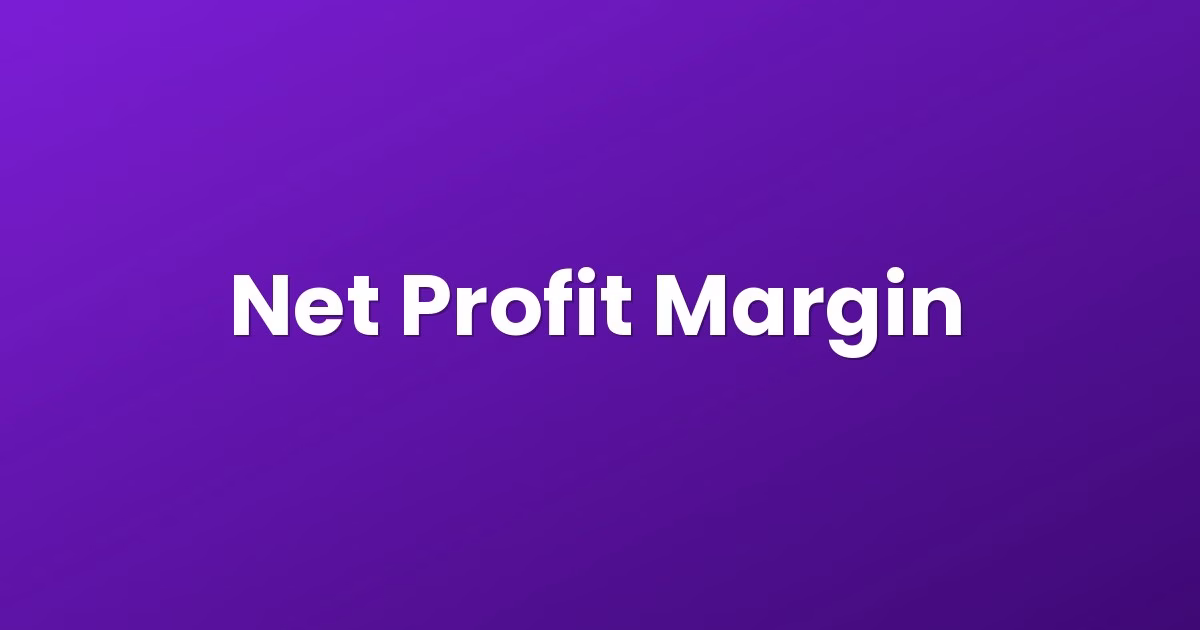 Net Profit Margin