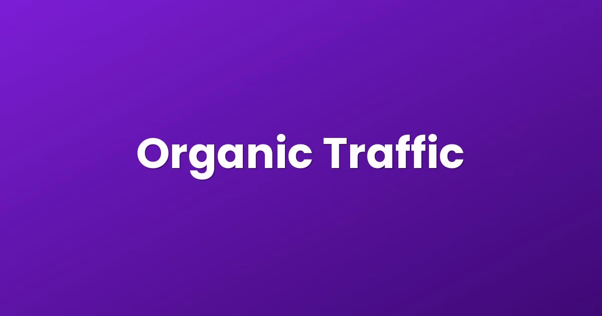 Organic Traffic