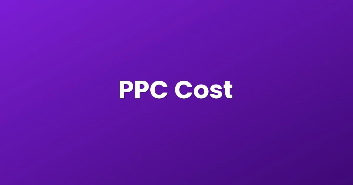 PPC Cost