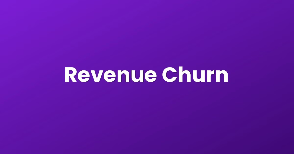 Revenue Churn
