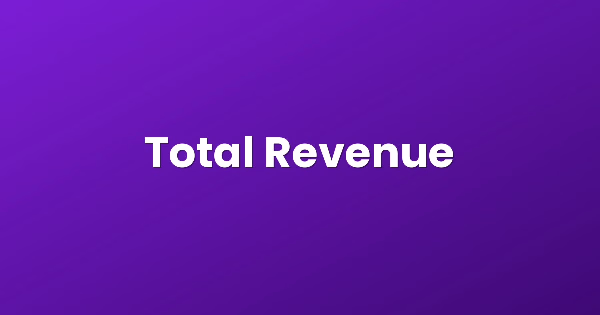 Total Revenue