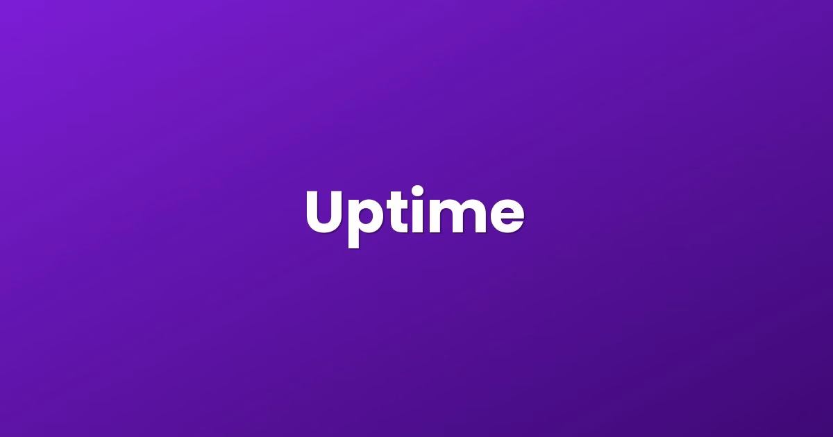 Uptime